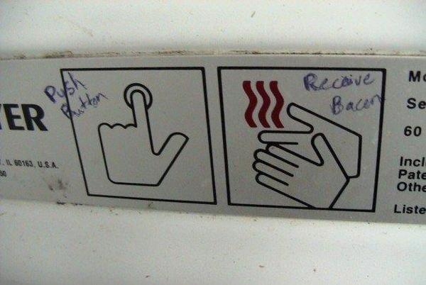 Bacon Button 