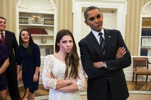 President Obama And McKayla Maroney
