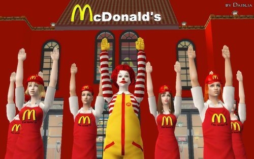 McDonald's Hands up 