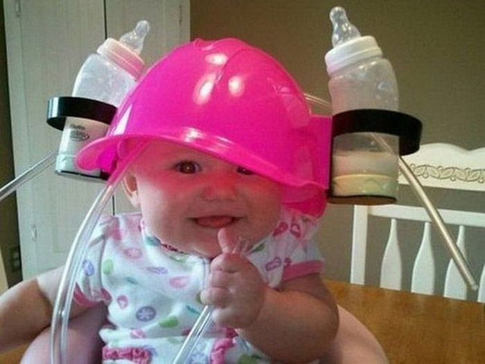 Baby Bottle Hat 