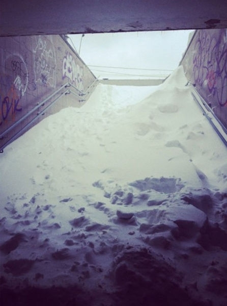 Snow in the Tunnels 