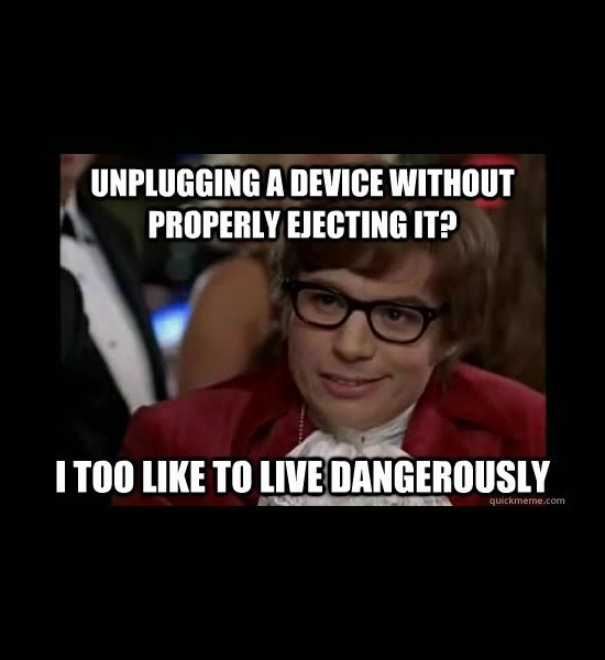 Unplugging A Device 
