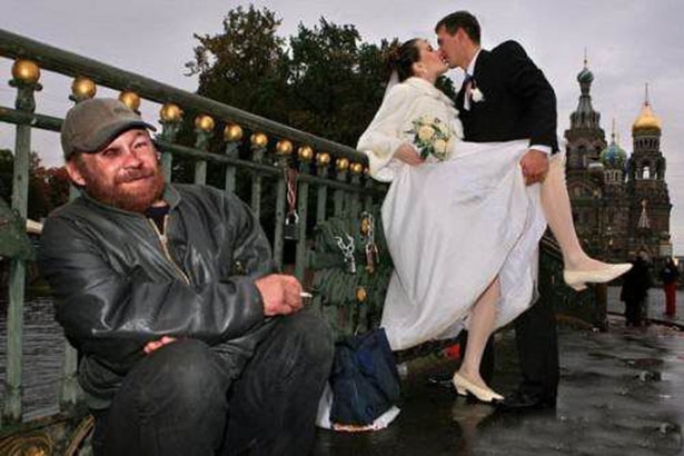 Wedding Photobomb 