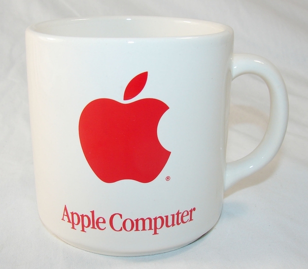 Vintage '80s Apple Computer Coffee Mug, $59.99