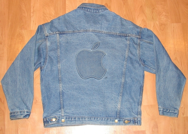 '80s Apple Employee Denim Jacket With Logo, $399.99