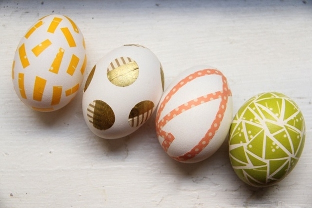 5. Washi Tape Easter Eggs