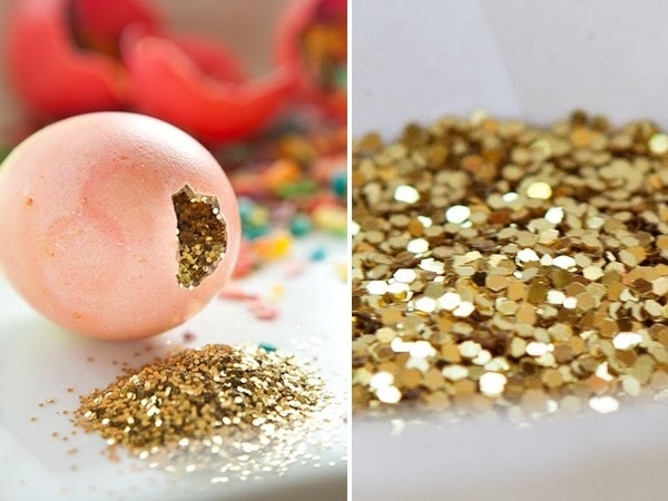 22. Glitter-filled Easter Egg