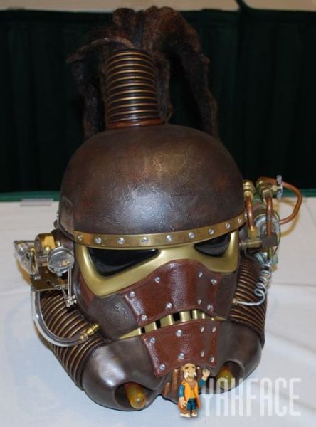steam punk storm trooper helmet