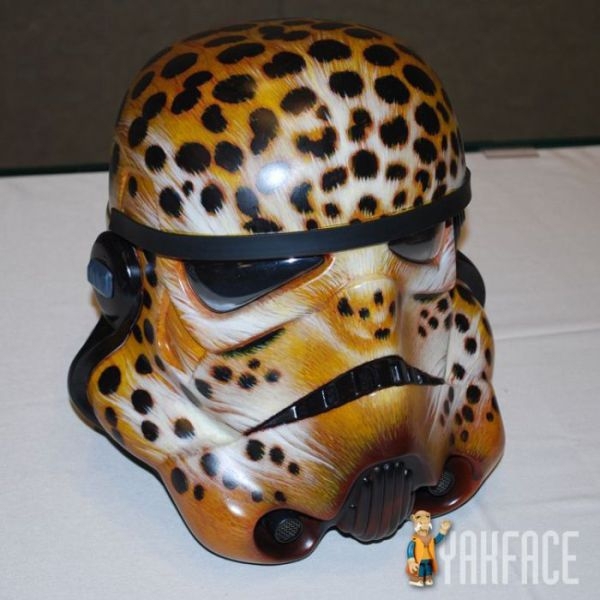 cheetah storm trooper helmet