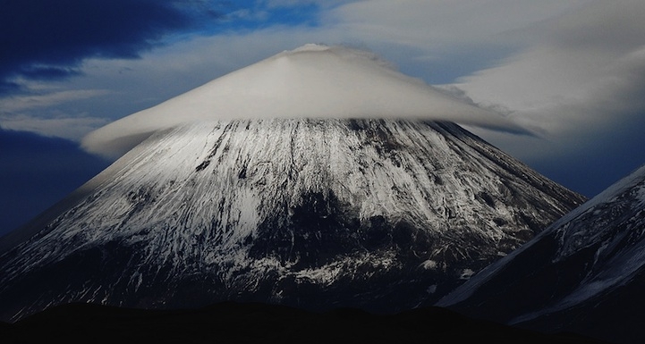 Klyuchevskaya Sopka Mountain, East Russia