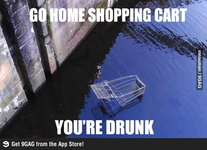 Drunk Shopping Cart 