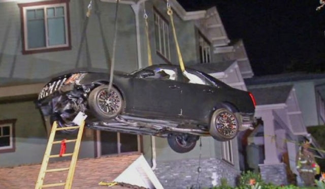 Lifting The Car Off The Roof 