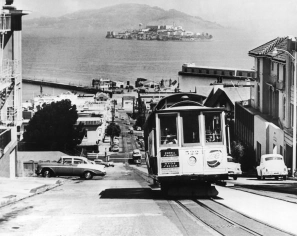 Alcatraz From SF Bay 