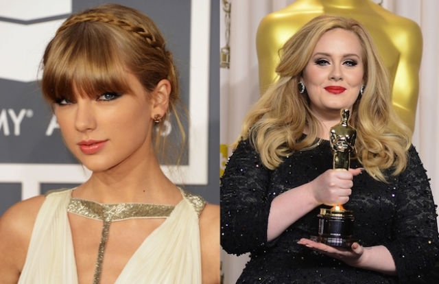 Taylor Swift is 23. Adele is 24