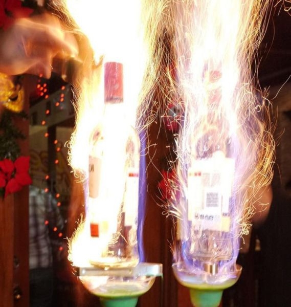 Flaming Alcohol 