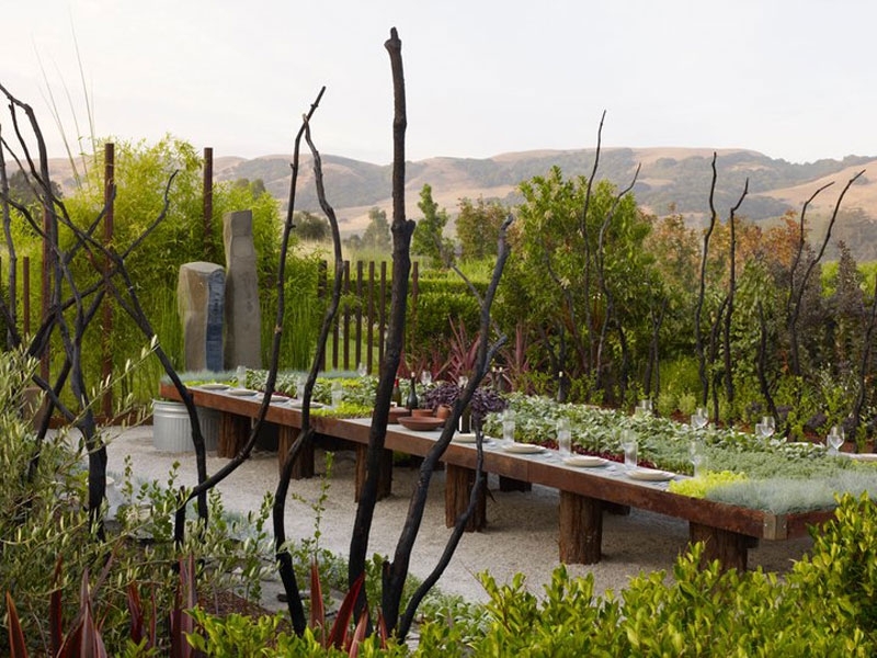 Outdoor Living Garden Table By Suzanne Biaggi 