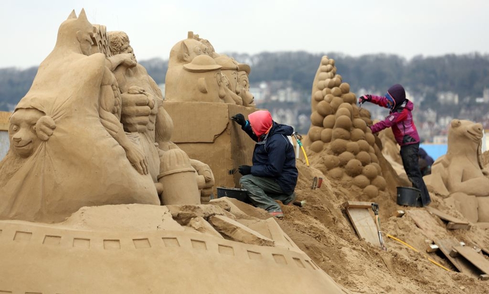 Weston Sand Sculpture Festival 