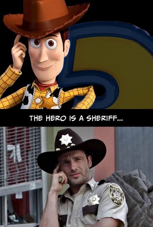 The Walking Dead Is Just Like The Movie Toy Story