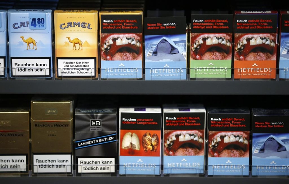 Advertisements On Cigarette Packs 
