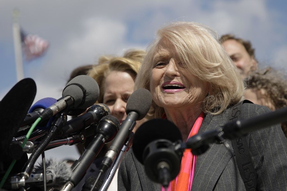 Edith Windsor after her day in court 