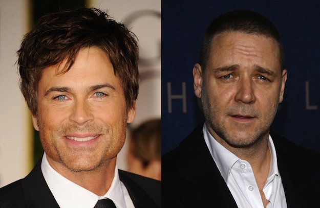 Rob Lowe and Russell Crowe are both 49.