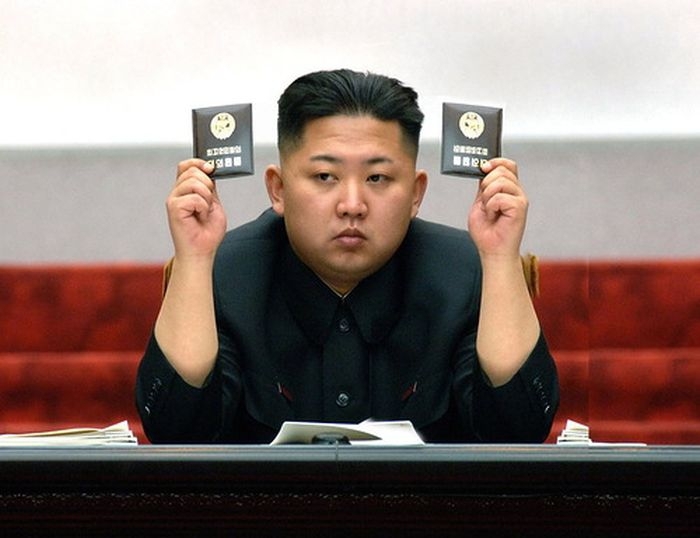 Kim Jong-Un Two Condoms 