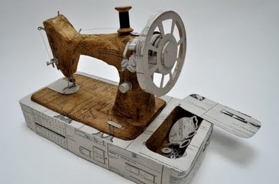 Paper Sewing Machine 
