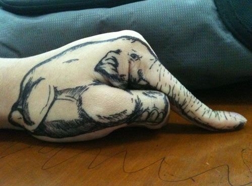 Elephant Hand 