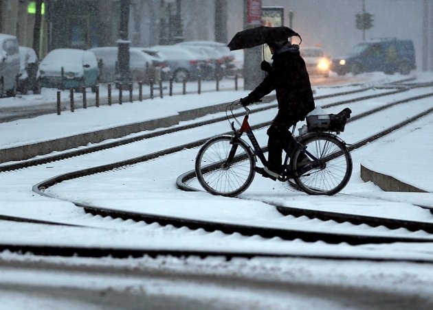 Biking In The Snow 