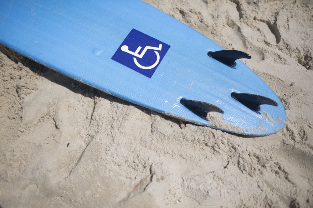 Handicap specific surf boards 