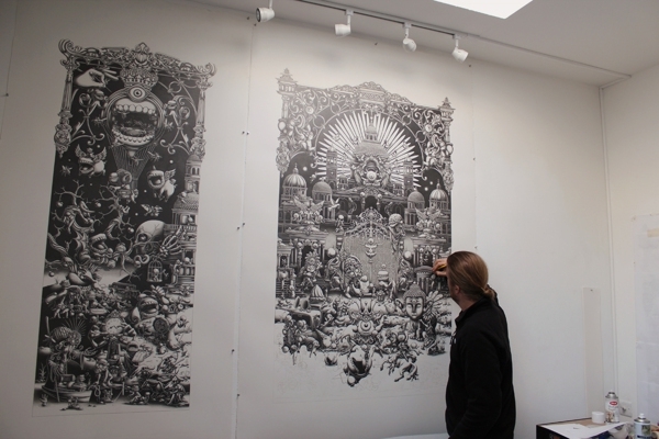 Incredibly Intricate Detailed Graphite Drawings by Joe Fenton