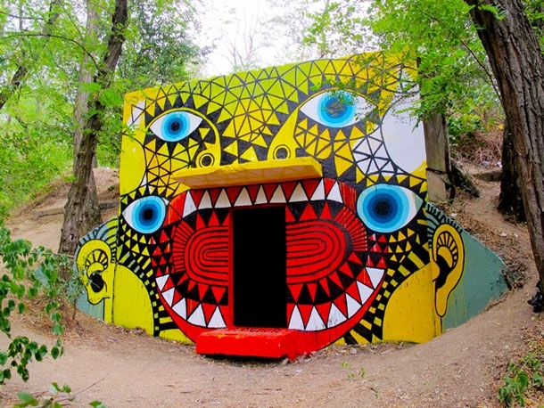 Mind boggling street art