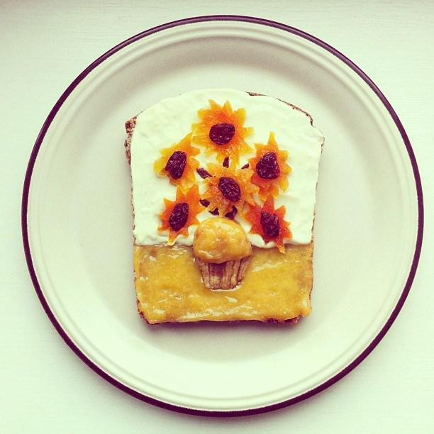 Sun Flower Toast 