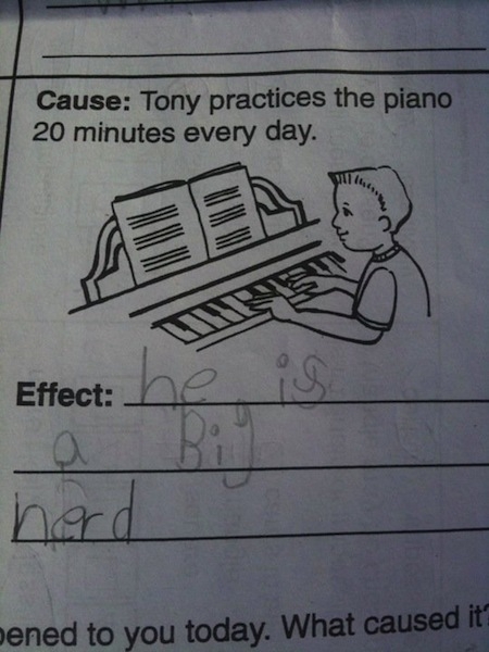 Nerds play piano 