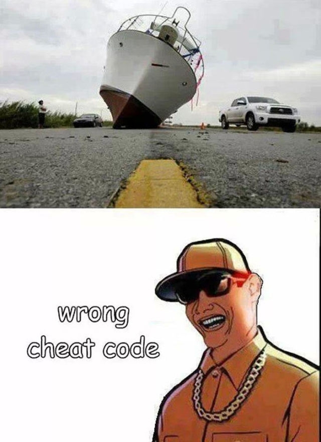 Wrong Cheat Code 
