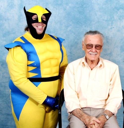 Wolverine and Stan Lee