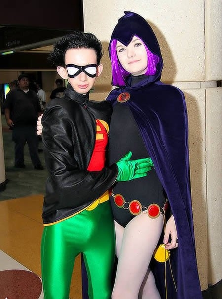 Robin and Bat Girl 