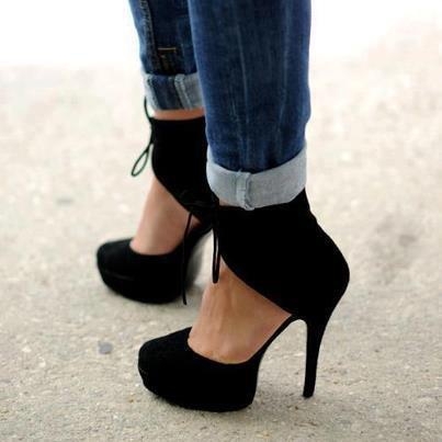Sexy Black High Heels 