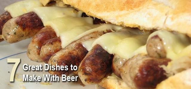 7 Delicious Dishes to make with beer 