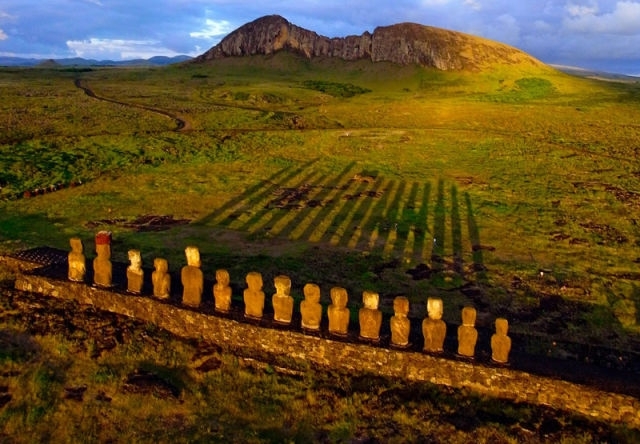 Sunrise at Easter Island