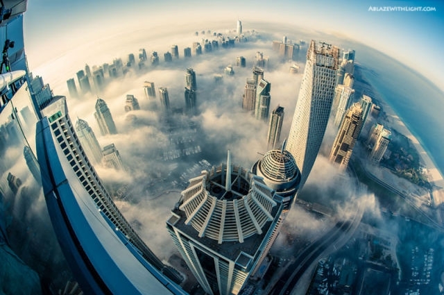 Cloud city, Dubai