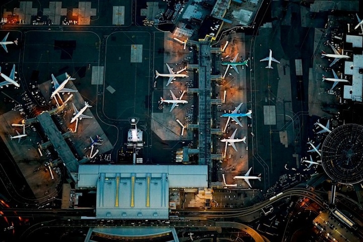 Spectacular Aerial Shots of International Airports 