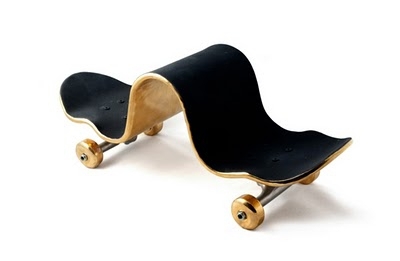 10 Conceptual Skate Board Sculptures By Alex Trochut