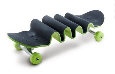 10 Conceptual Skate Board Sculptures By Alex Trochut