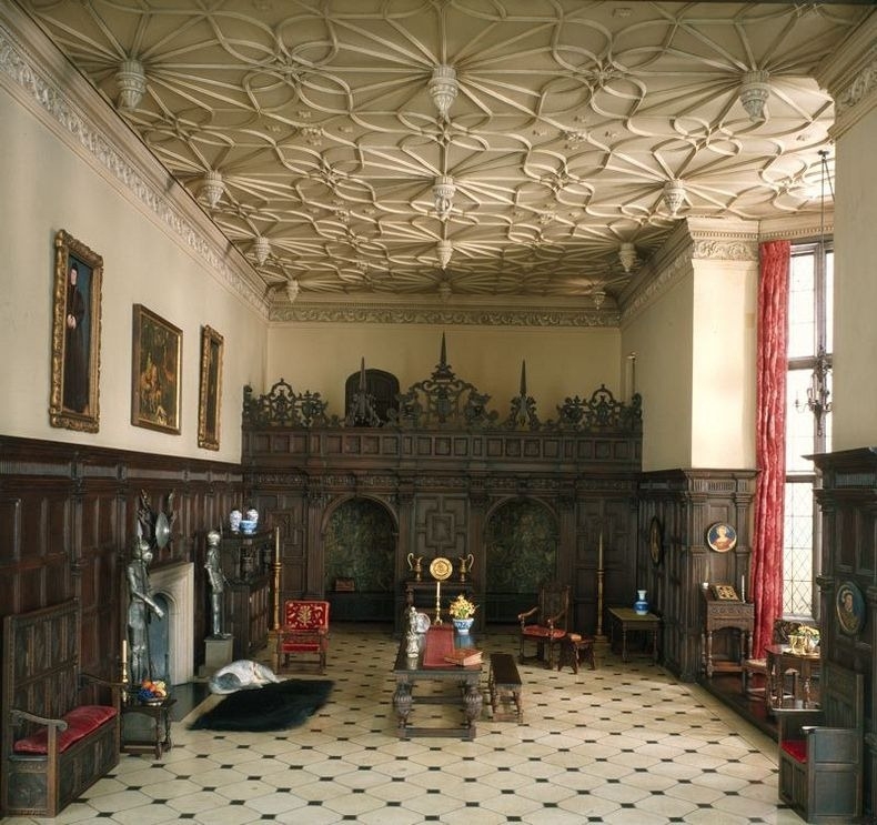 English Great Room of the Late Tudor Period, 1550-1603