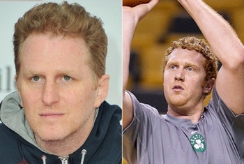 Brian Scalabrine and Michael Rapaport