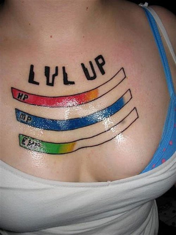 Gamer tattoo 