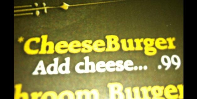 Cheeseburger extra extra cheese 