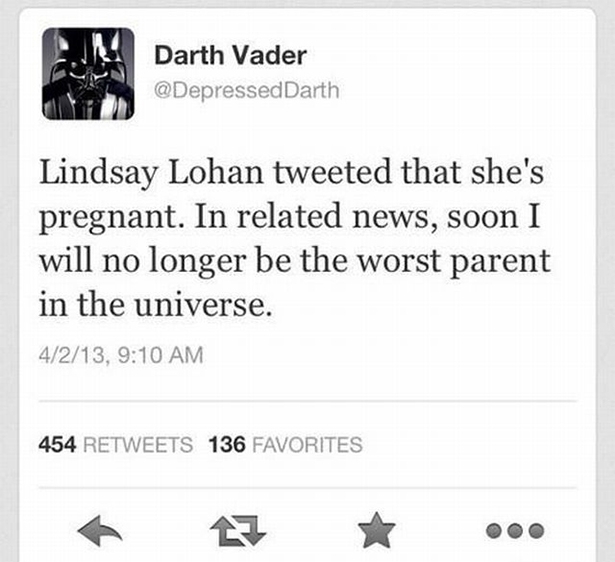 Darth Vader Tweet 