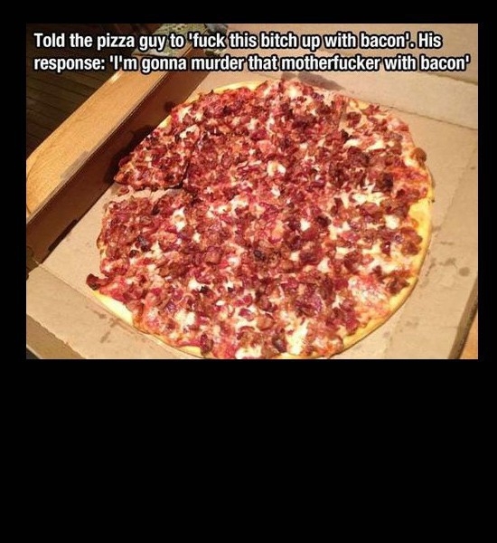 Bacon Pizza 